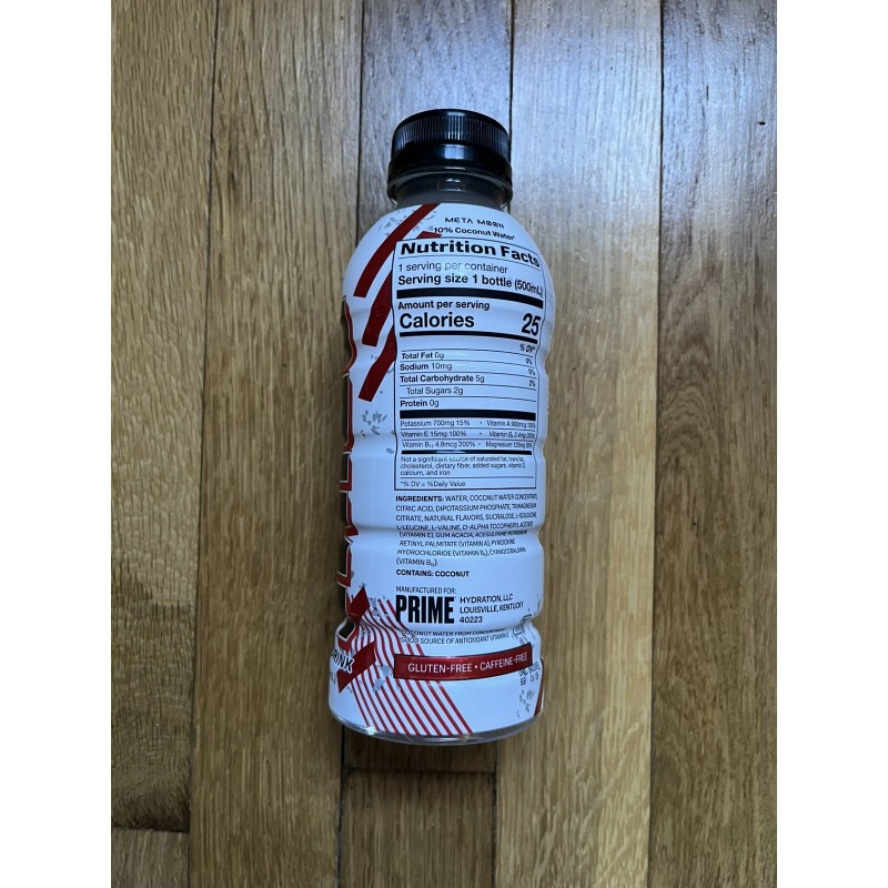 Prime Hydration *NEW* White UFC “Always On” PRIME Hydration Drink
