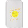 Azeeda 'You Make The Sun Shine For Me' Plastic Ice