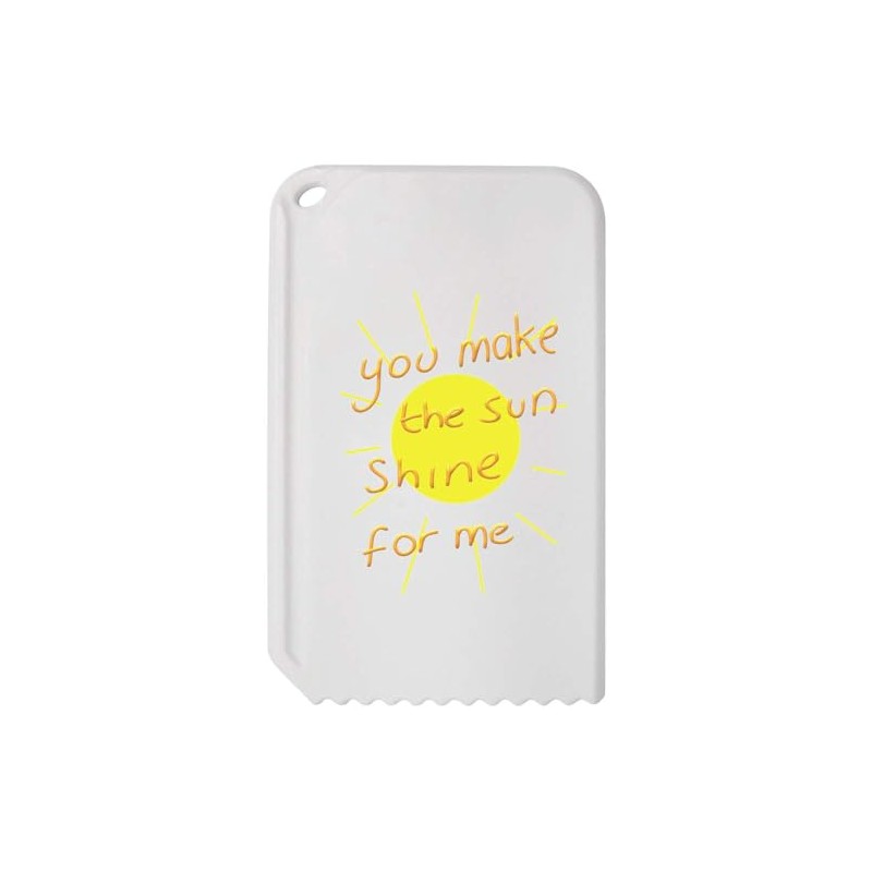 Azeeda 'You Make The Sun Shine For Me' Plastic Ice