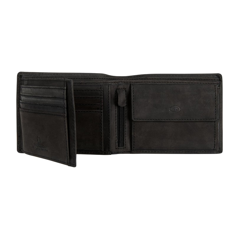 Tom Tailor Men’s Ron Wallet - Black -