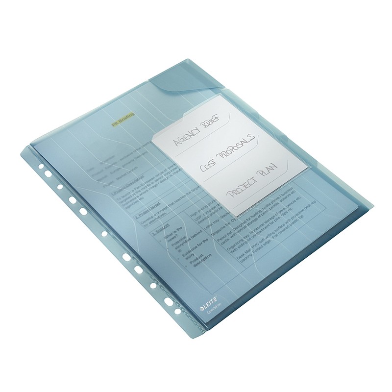 Leitz CombiFile Organiser Folder, Pack of 3, Holds up to