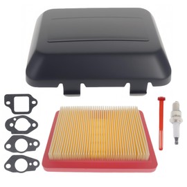 Hutdkte GCV170 GCV190 Air Filter Cover for Honda GCV 170 HRN216 GCV200 HRX217-K6 Lawn Mower GCV170LA GCV200LA G5B G5BR S3C S3L Engines Tune up Kit 17231-Z9L-000
