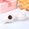 Heclia 2PCS Ceramic Toilet Bolt Covers, Cute Bird Decorative Screw