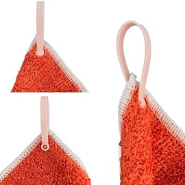 E-SideStep 24PCS Towel Hanging Loop Clip-on Hanging Loop Button Hanging Loop Towel Clips for Kitchen Towels Hand Towel