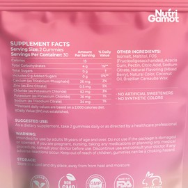 NutriGamot Electrolyte Hydration Gummies Sugar Free | Mixed Berry Flavor - 5 Essential Electrolytes for Runners, Post-Workout Recovery & Endurance – Energy Support Chews, Great Taste, 60 Gummies