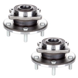 SCITOO Both(2) 513286 New Front Wheel Hub Bearing Assembly fit 2009-2016 for Dodge Journey 2014-2015 for Ram ProMaster 1500 5 Lugs w/ABS
