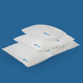 Instant Dam - Sandless Sandbag Water Absorbent Flood Barrier - 5 Bags/Pack (3 Pack = 15 Bags)