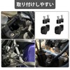 LKCCTK Motorcycle Handlebar Risers Handlebar Risers Handlepost 1 Set Black