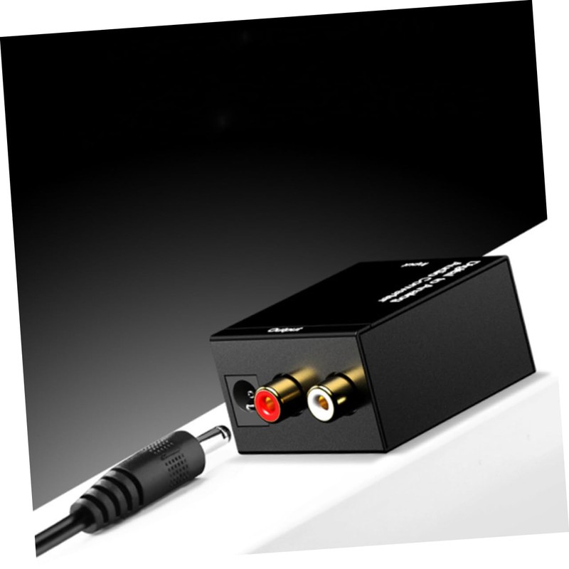 DOITOOL 2pcs Digital to Analog Audio Converter Optical Easy to