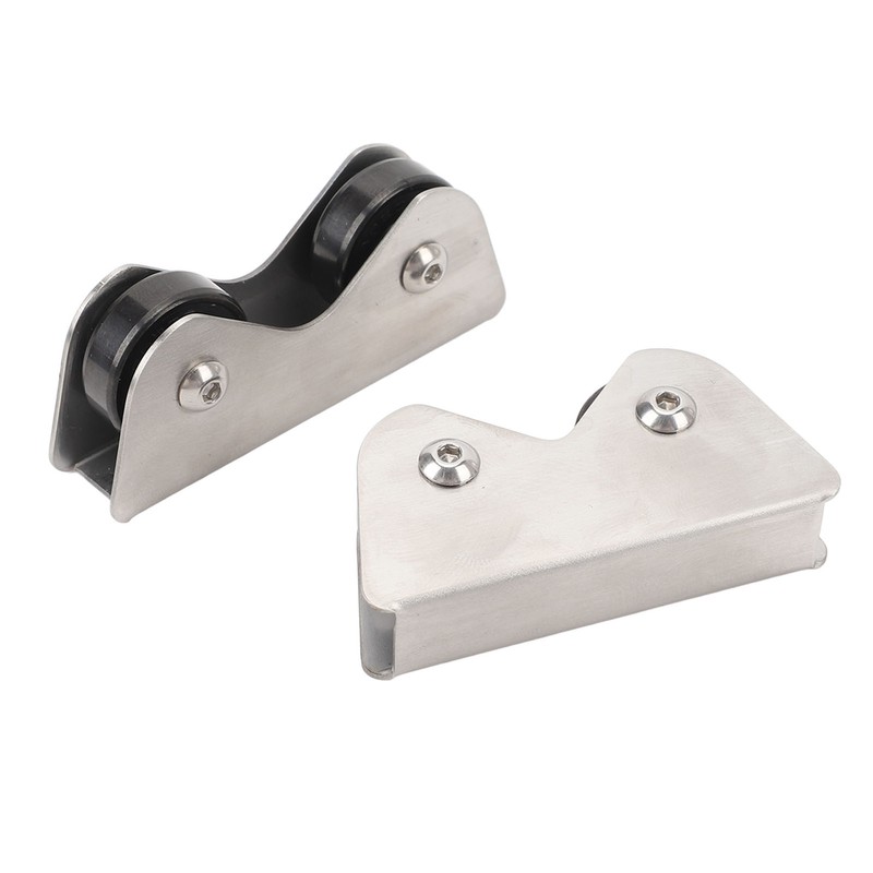 2Pcs Pool Billiard Cue Roller Stainless Steel Billiard Cue Straightness