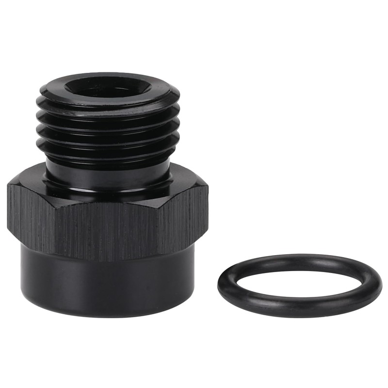 6AN -6 ORB O-ring Boss to M10x1.0 Female Port Adapter