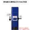 Shachihata CPHN-A3 One-Touch Seal Holder, Seal, Convenient, Orange, 0.9 x