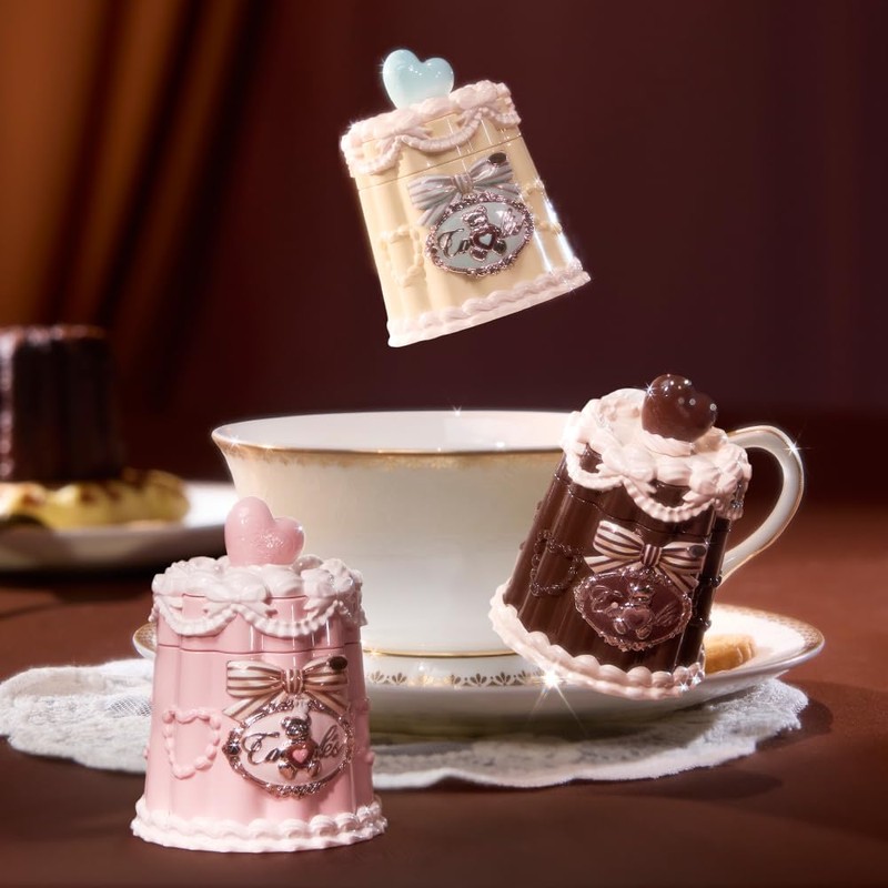 Flower Nose Sweet Bear Collection Coated Lip Jelly (JE04 Ribbon