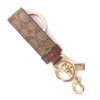 Coach F58502 Key Chain, Key Ring, Back Charm, Leather Strap,