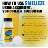 SMELLEZE Urine Super Absorbent, Solidifier & Deodorizer 2 lb. Powder