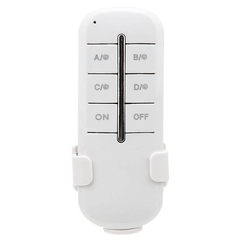 ON/OFF AC180-240V Wireless Receiver Lamp Light RF Remote Control Switch(4Way