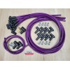 Ton's 90* 42" 8mm Purple Spark Plug Wires Universal for
