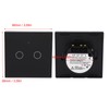 Remote Control Switch 2 Way WiFi AC 80‑260V 10A Touch