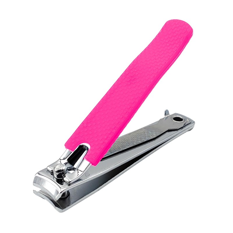 Nail Clippers 8.2 cm - Stainless Steel with Non-Slip Coloured