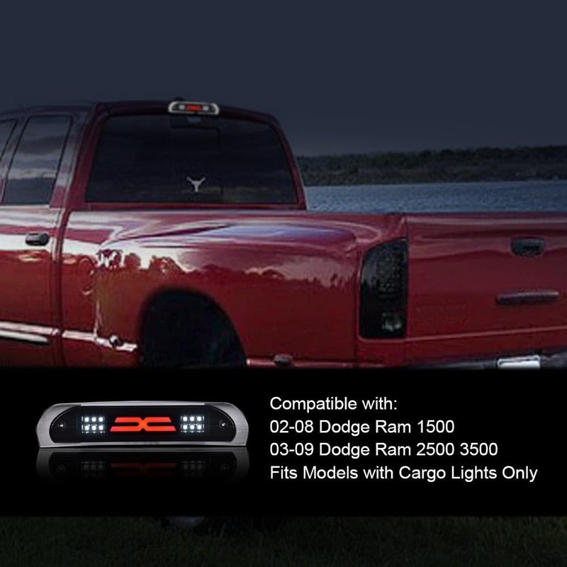 G-PLUS LED Third Brake Light Compatible With Dodge RAM 2002