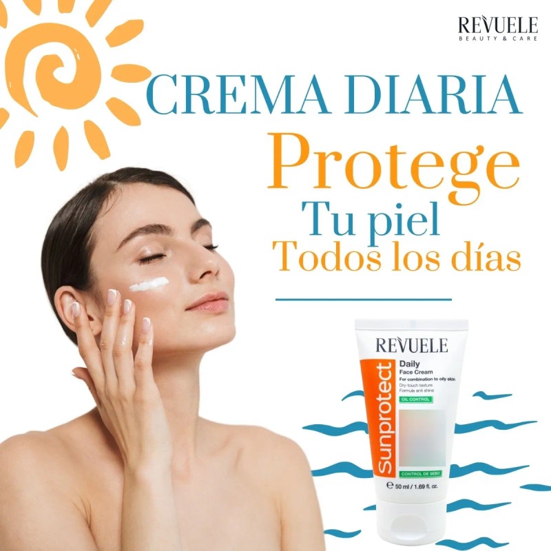 Revuele Sunprotect Crema Facial Control Grasa Fps50 50ml