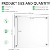 Yalikop 12 Pcs 8 Pack Acrylic Floating Picture Frame 8.5