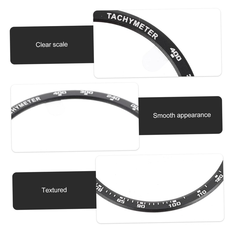 Outanaya Smartwatch Bezel Metal Bezel Cover for Watch Anti-Scratch Lightweight