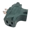 Aniai 3 Way Outlet T-Shaped Adapter, Power Outlet Extender, Electrical