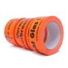 gws Caution Glass Notice Tape 6 Rolls Hallway Orange PVC