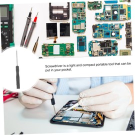 TEHAUX 50pcs Precision Slotted Screwdriver Flat Head Repair Tools for Home Decoration Woodworking Car Repairs DIY Projects Lightweight Compact Design