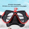 Swimming Snorkeling Goggles HD Waterproof Antifog Diving Goggles With Nose
