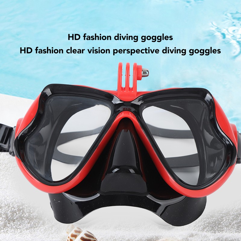 Swimming Snorkeling Goggles HD Waterproof Antifog Diving Goggles With Nose
