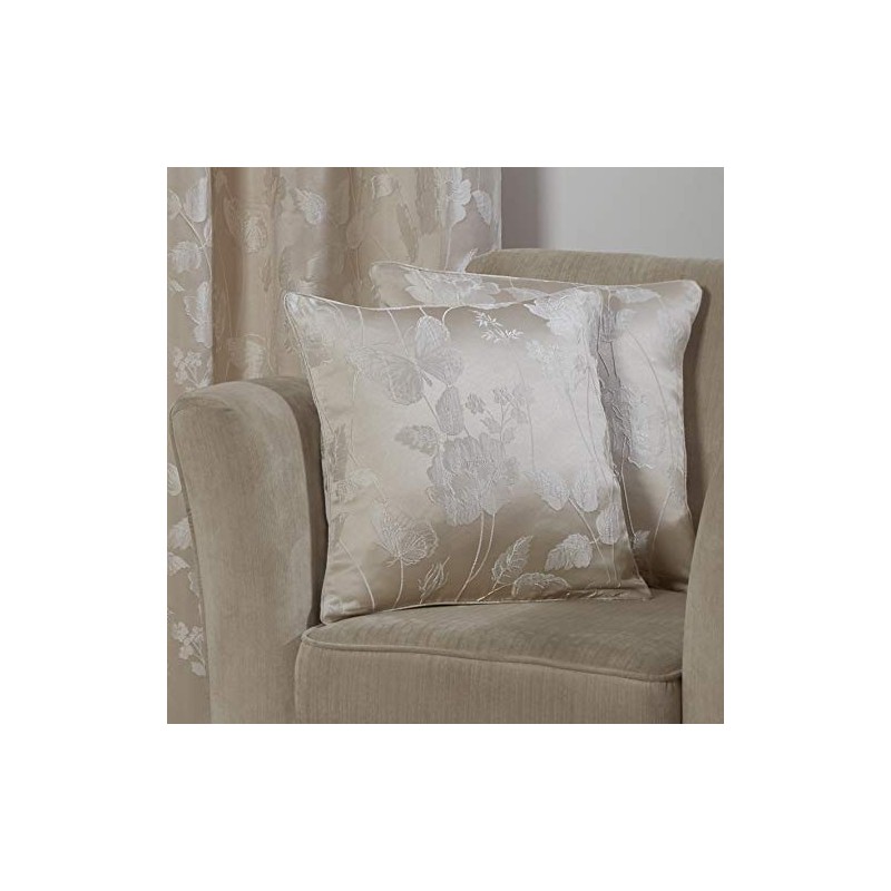 Emma Barclay Butterfly Meadow - Jacquard Cushion Cover in Cream