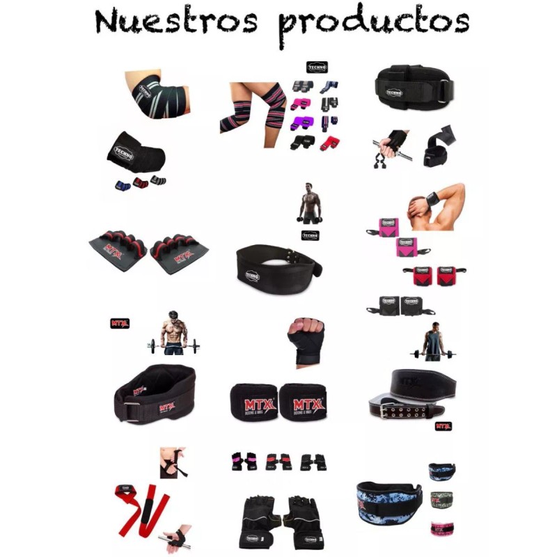 Techno Cinturón Para Pesas Faja Levantamiento Gym Halterofilia Tech