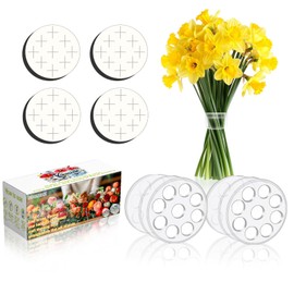 Nuomeisi Spiral Ikebana Stem Holder - 2024 Set of 2, Hanataba Flower Arranger Twist, Flower Stem Holder, Floral Arrangement Holder for Vases, Stem Holders for Flowers, Ikebana Tools (Size S * 2 pcs)