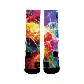 HoopSwagg Brand Athletic Socks Neuron Magic Medium