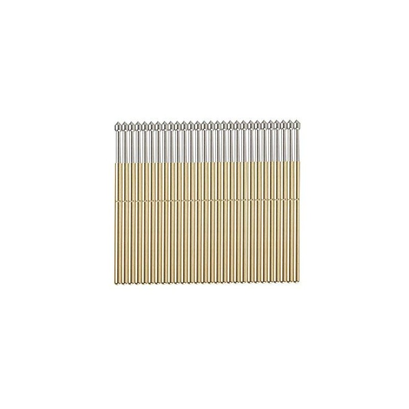 Pogo Pins, Pack of 100 P100-E2 Spring Contact with 1.5