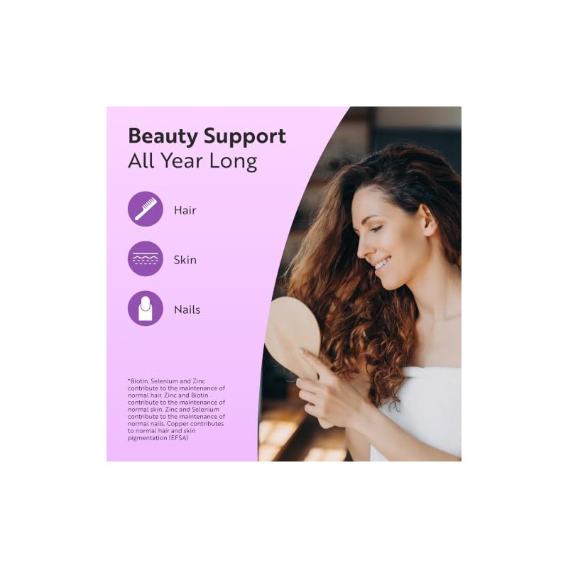 Nutravita Biotin with Zinc, Selenium & Copper - 365 Vegan