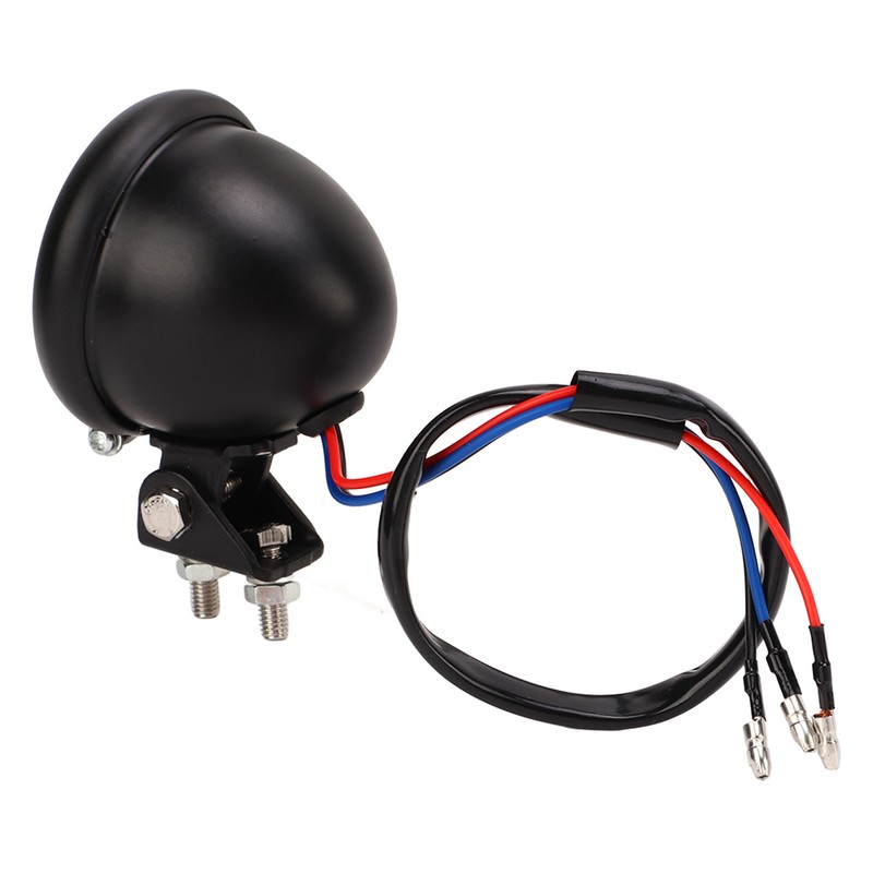 Motorcycle Retro Round LED Taillight Brake Running Light Universal for