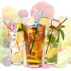 12 Designs 24 Pieces, Party Straws for Kids and Adults,