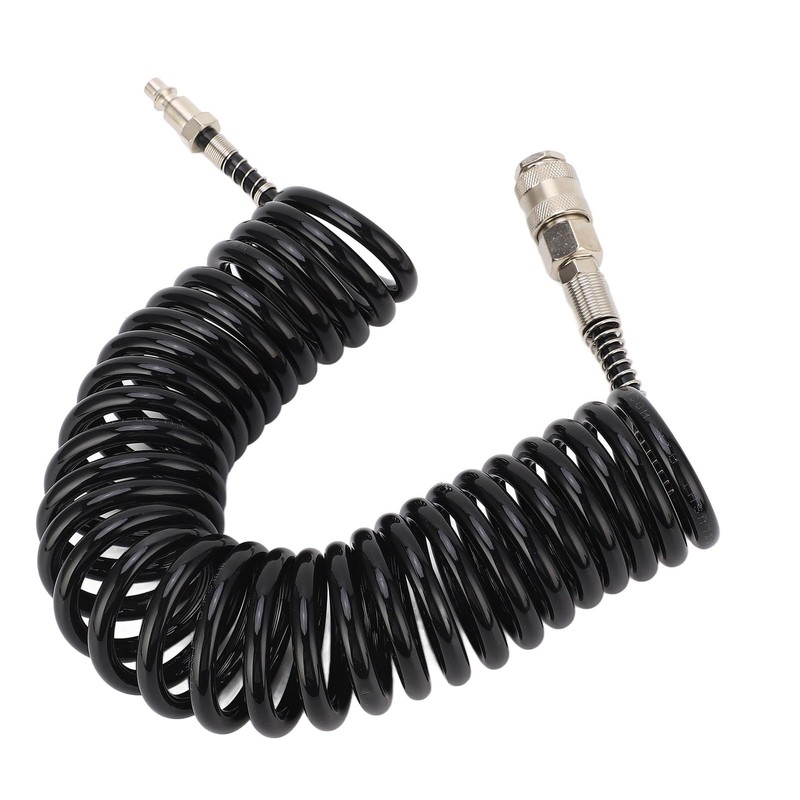 BROLEO Air Compressor Coil Hose, Durable Anti-Kink Recoil Air Hose,