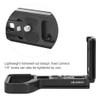 Camera Quick Release Plate Stretchable Aluminium Alloy L Shape Quick