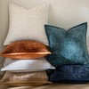 YAERTUN Pack of 2 Chenille Textured Decorative Cushion Covers Accent