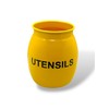Nobel Barrel Shaped Utensil Holder & Organiser, Sturdy Cutlery Holder