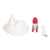 3D Printing Rocket Lamp Innovative Bedside Table Light USB Charging