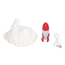3D Printing Rocket Lamp Innovative Bedside Table Light USB Charging LED Night Light Indoor Decoration