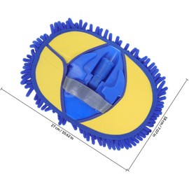 Herramienta de Limpieza de Detalles para Autos Cabezal Repuesto y Guante de Microfibra para Lavado y Detallado
