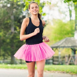 Gone For a RUN Runners Tutu Lightweight | One Size Fits Most | Neon Pink