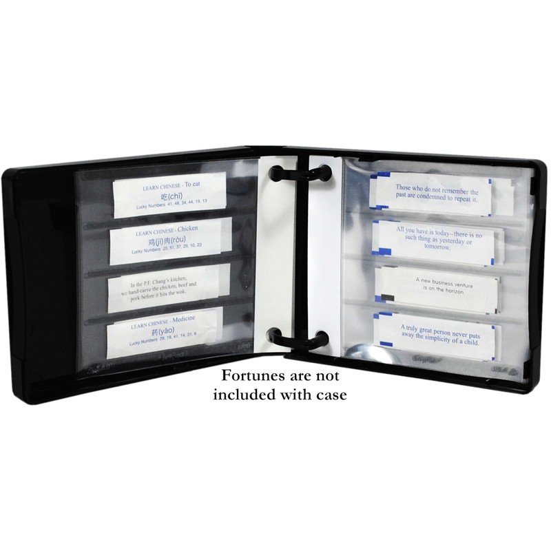 Fortune Cookie Fortune Collection Case, 10 Pages, Holds 40 Fortunes