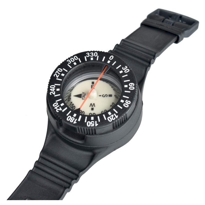 SEAC Wrist Compass, high resistance strap and buckle, luminescent